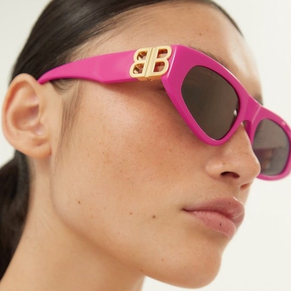 AUTHENTIC NEW BALENCIAGA SUNGLASSES BB0095S 006 - Picture 5 of 6